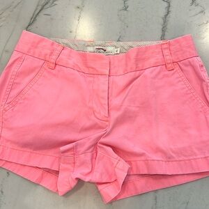 J Crew 100% Cotton Chino Broken-In shorts. Size 6.